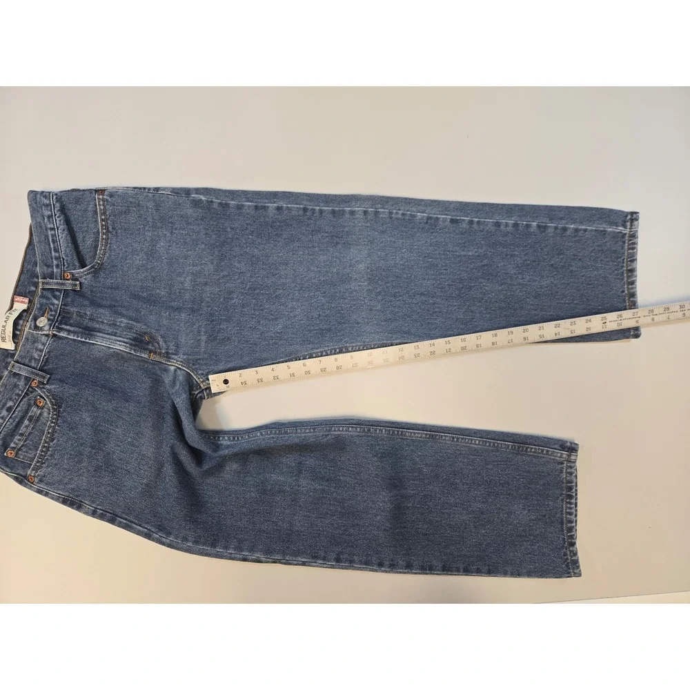 Levis 505 Regular Fit Y2K Jeans Mens 34x29 Medium Wash Blue Straight 27.5 inseam